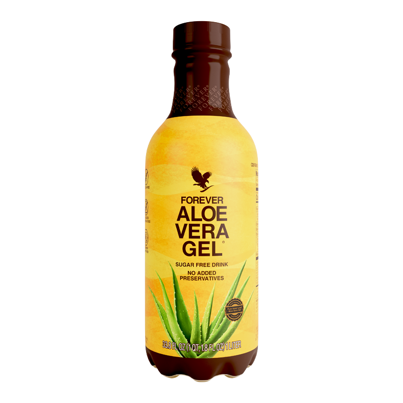 Forever Aloe Vera Gel em garrafa de 1 litro