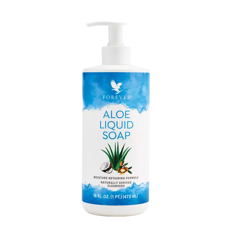 Aloe Liquid Soap em frasco de 473 ml